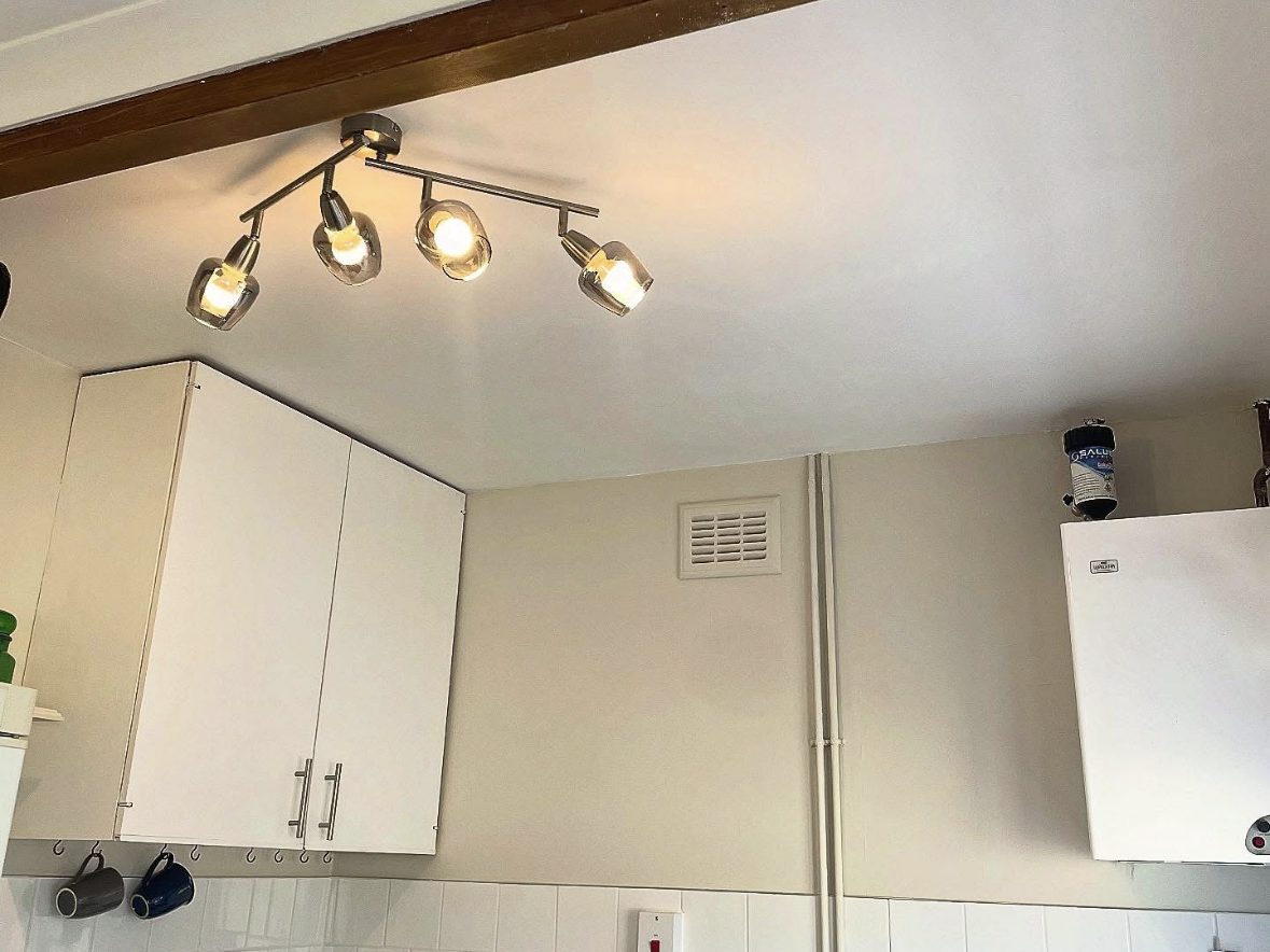 Kitchen beam restored